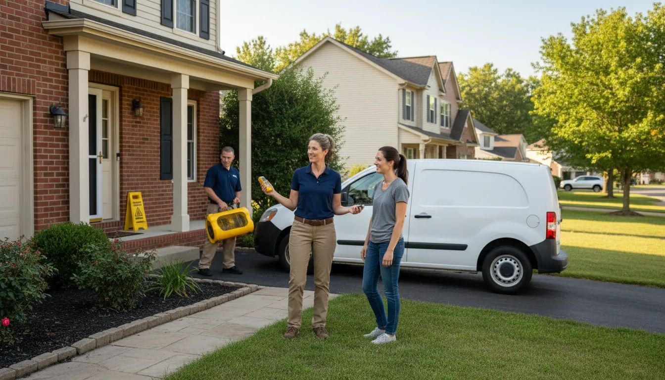 Water restoration image for Home Water Damage Repair in Frontenac, KS